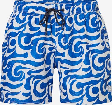 Ten Cate Board Shorts in Blue: front