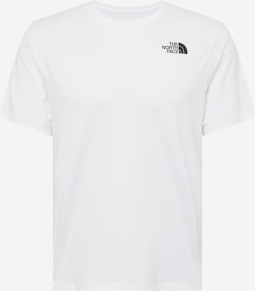 THE NORTH FACE Koszulka funkcyjna w kolorze biały: przód