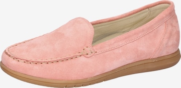 WALDLÄUFER Moccasins in Red: front
