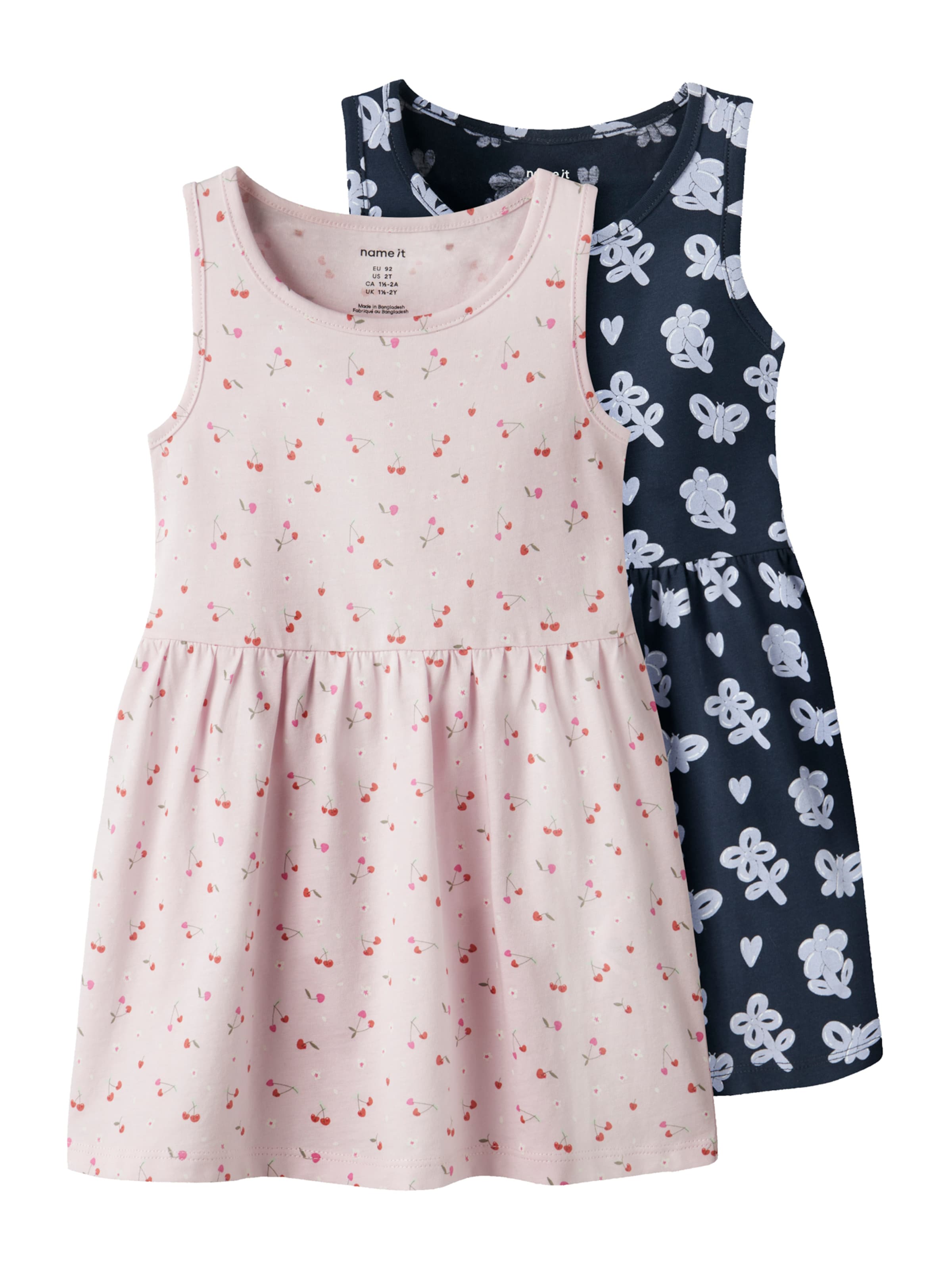 NAME IT Klänning 'NMFVILINSE' i blå: framsida