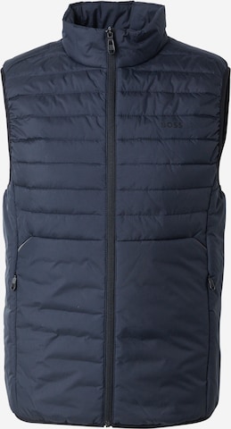 Gilet di BOSS in blu: frontale