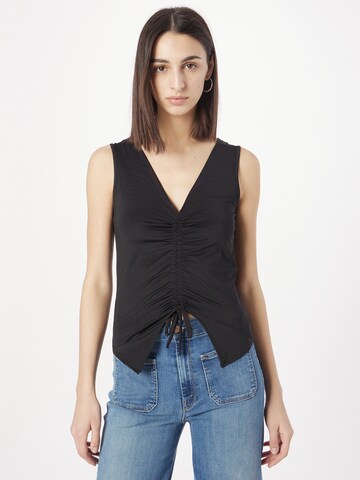 Sisley Top in Black: front