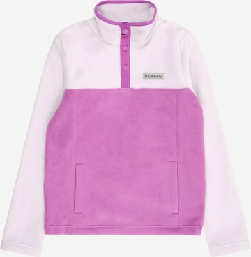 purpurinė COLUMBIA Sportinis megztinis 'Steens Mtn II': priekis