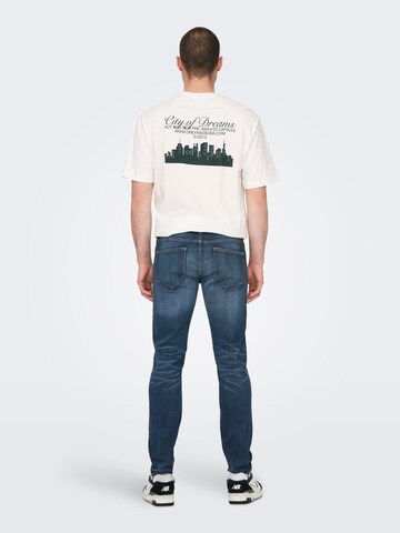 Only & Sons Slim fit Jeans 'ONSLoom' in Blue