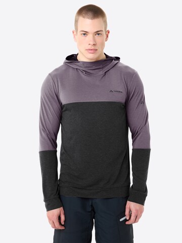 VAUDE Sports sweatshirt 'Qimsa' in Purple: front