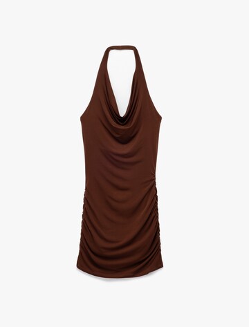 Koton Cocktail Dress in Brown