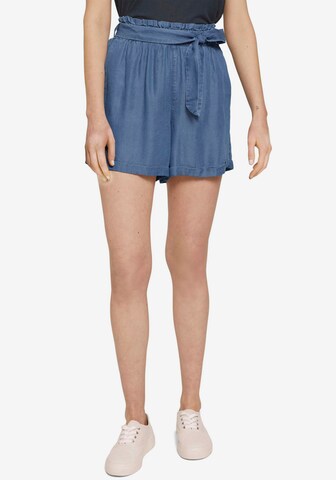 TOM TAILOR DENIM Regular Shorts in Blau