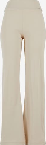 Aim'n Zvonový Kalhoty – béžová: přední strana