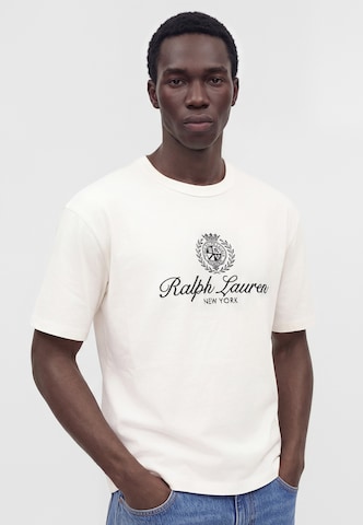 smėlio Polo Ralph Lauren Marškinėliai: priekis