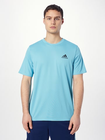 ADIDAS SPORTSWEAR Funkčné tričko 'Aeroready Designed For Movement' - Modrá: predná strana