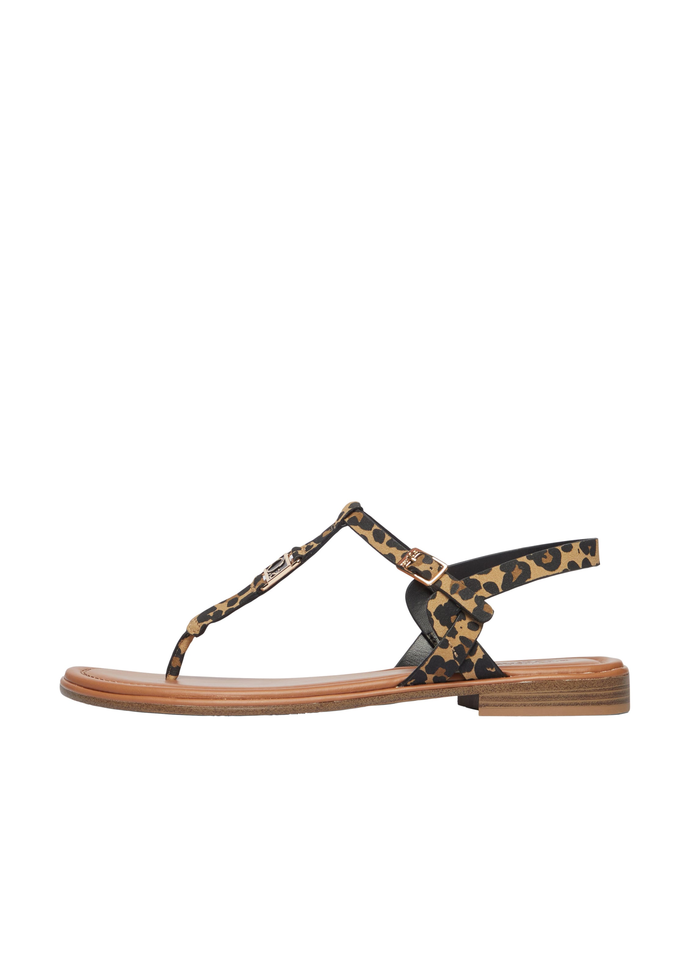 s.Oliver Teenslipper in Beige: voorkant