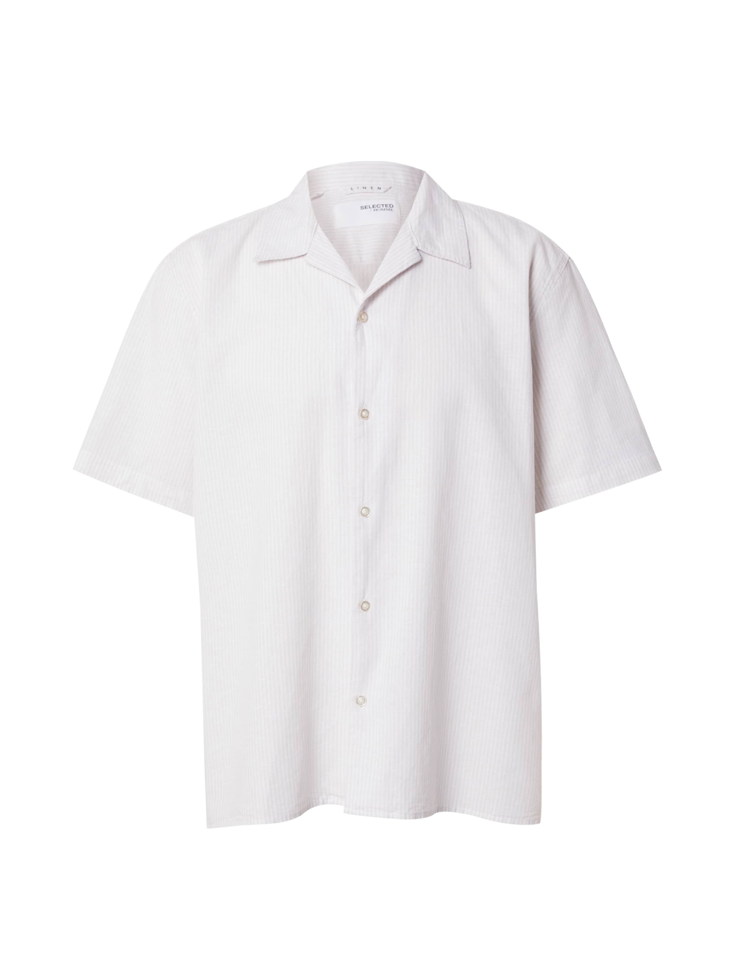 SELECTED Рубашка в Бежевый: спереди