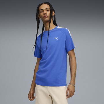 PUMA Shirt 'T7' in Blauw: voorkant