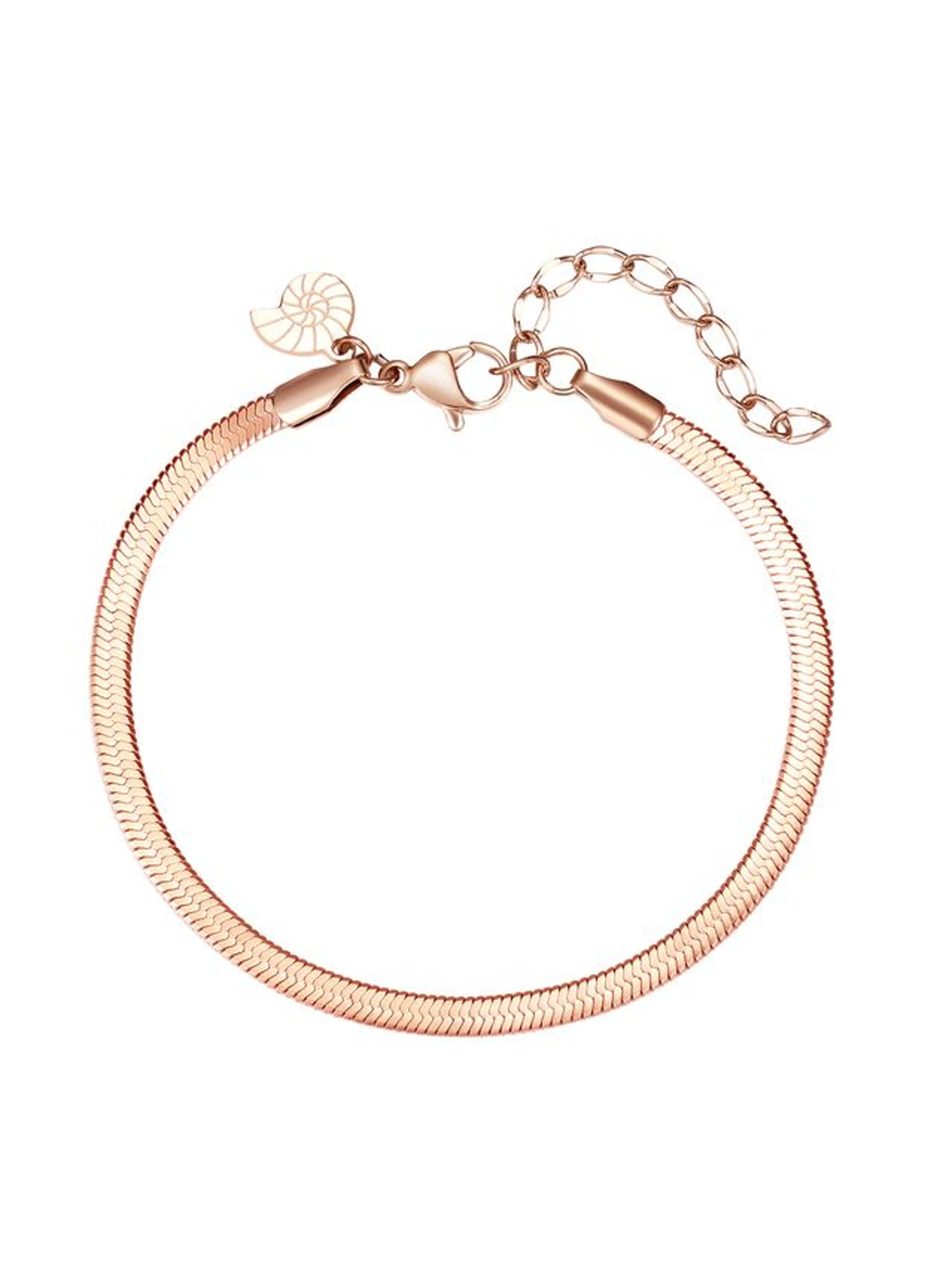 Braccialetto 'Serpentine' di Hey Happiness in oro