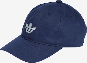 ADIDAS ORIGINALS Cap 'Adicolor Classic Trefoil' in Blau: Vorderseite