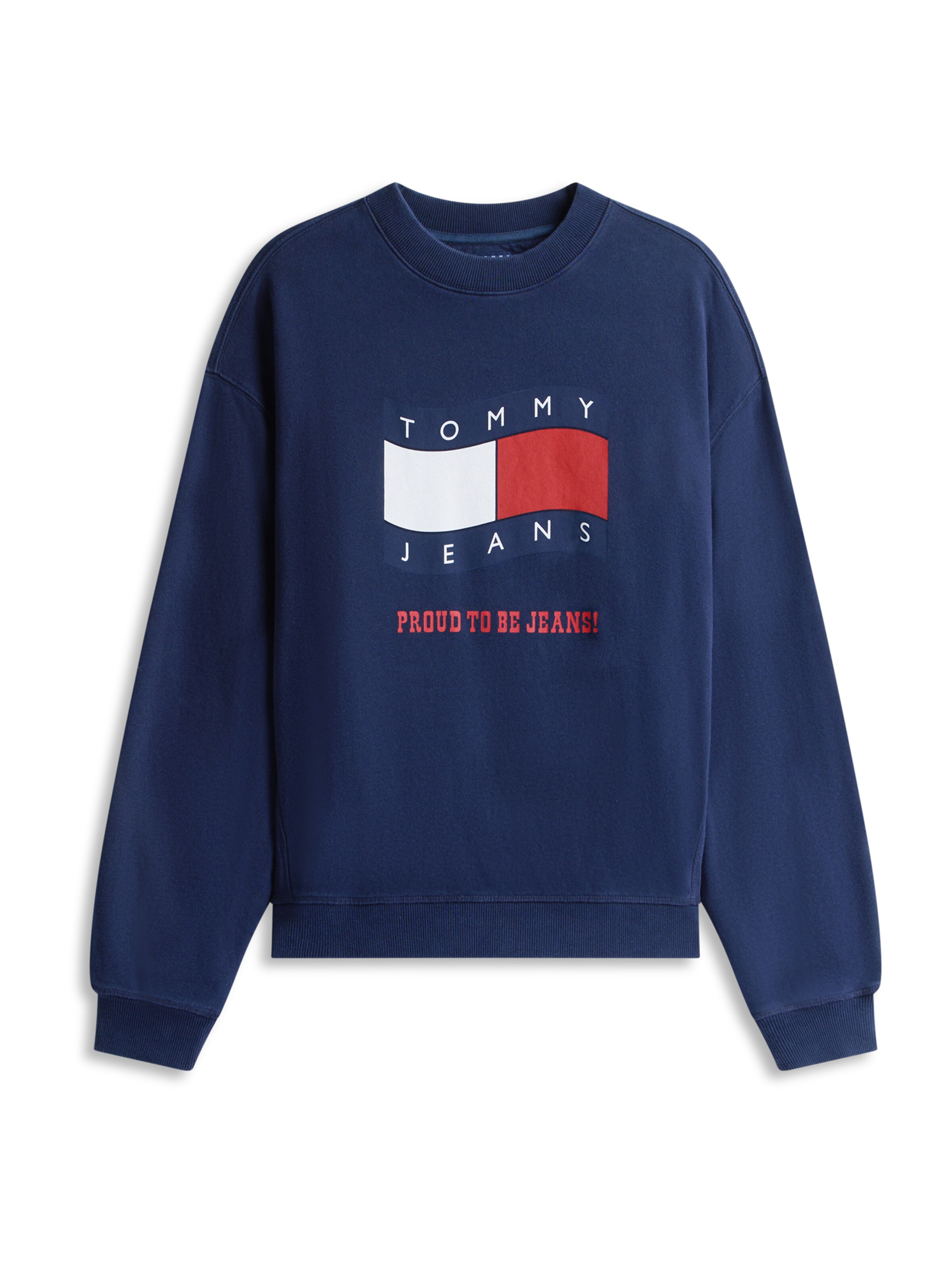 Tommy Jeans Sweatshirt '90S' in navy / rot / weiß, Produktansicht