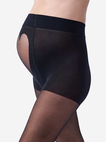 Calza velata di ETAM in nero