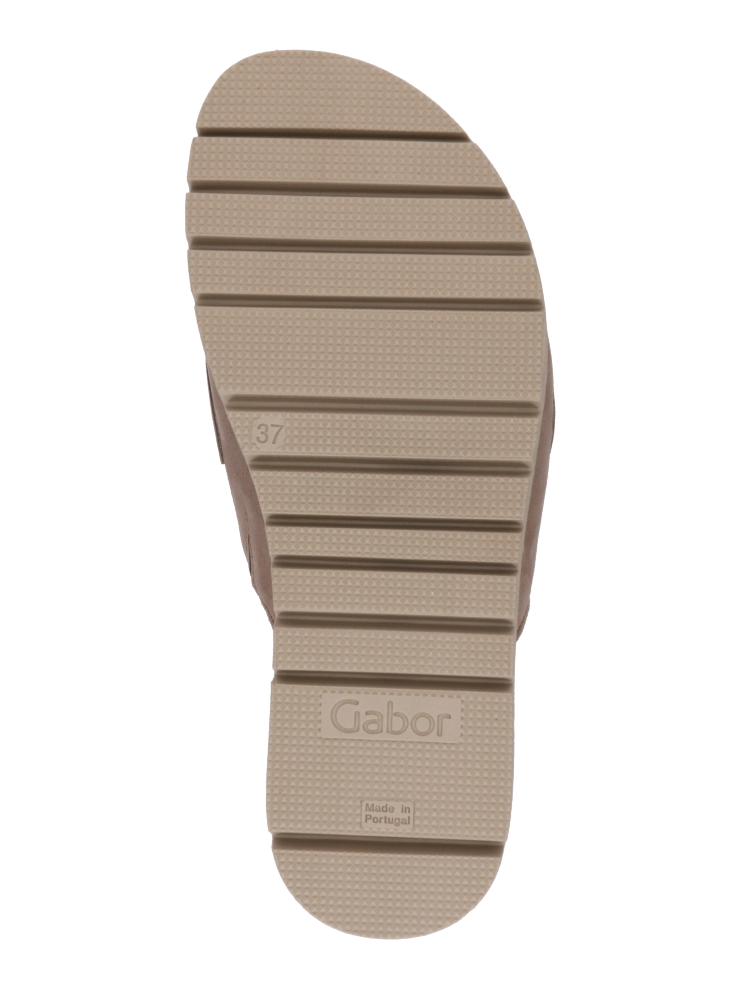 GABOR Klapki w kolorze szary