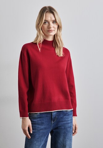 STREET ONE Pullover in Rot: Vorderseite