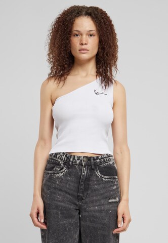 Karl Kani Top in White: front