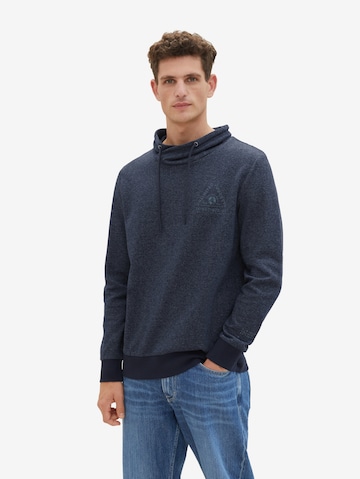 TOM TAILOR Sweatshirt in Blau