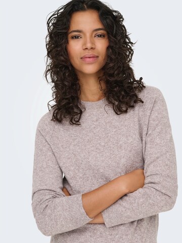 ONLY Pullover 'ONLRICA' in Braun