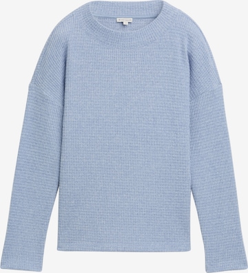 TOM TAILOR Sweater in Blue: front