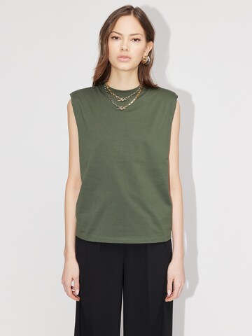 LeGer by Lena Gercke - Top 'Kim' en verde: frente