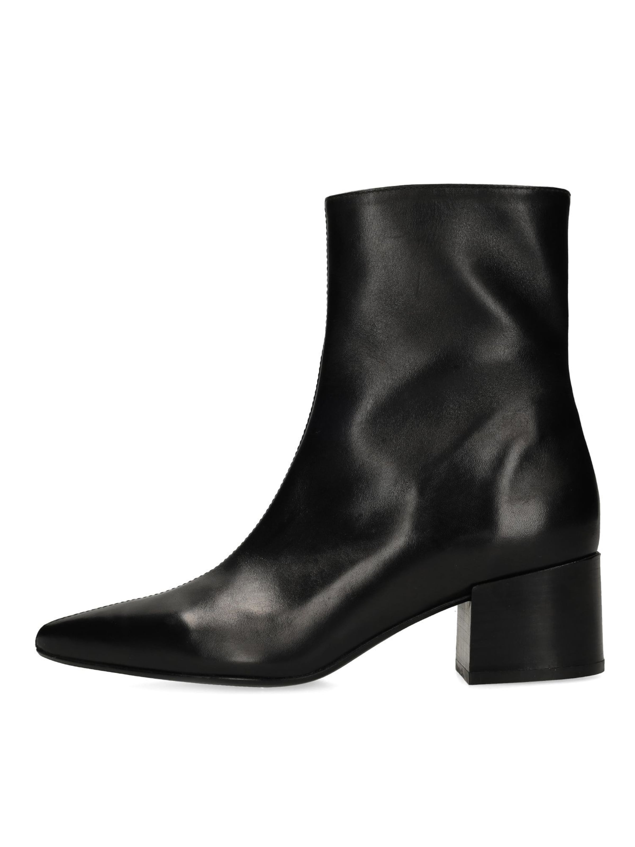 MANFIELD Stiefelette in Schwarz