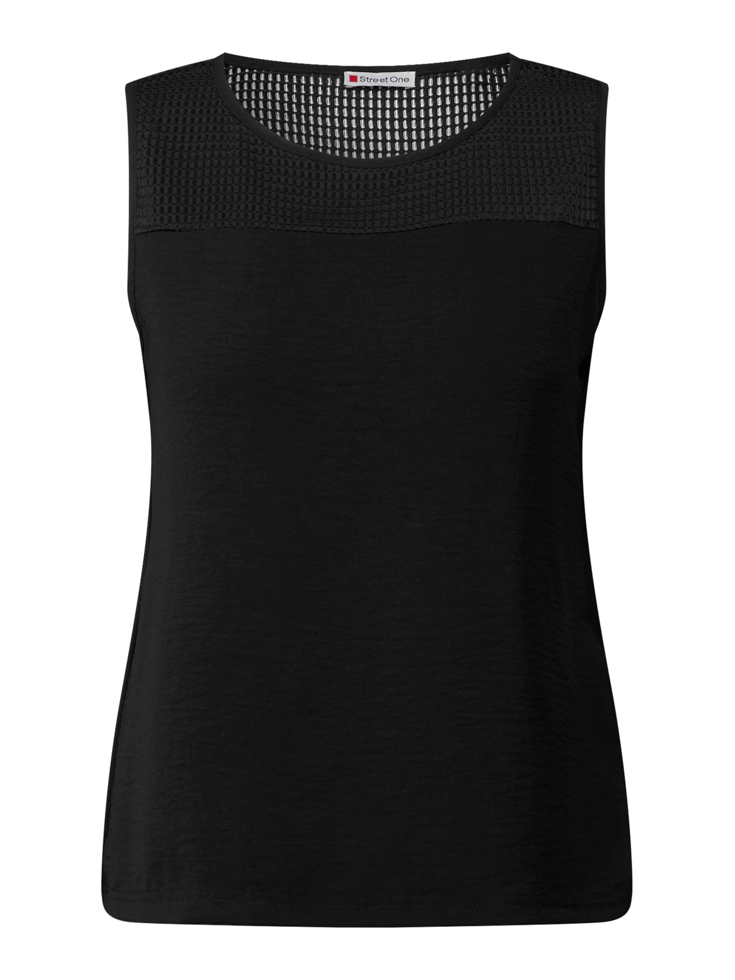 STREET ONE Top in Black: front