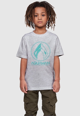 T-Shirt 'Aquaman - Aqua' ABSOLUTE CULT en gris : devant