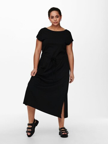 Rochie 'CARAPRIL' de la ONLY Carmakoma pe negru