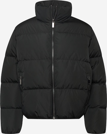 Calvin KleinZimska jakna - crna boja: prednji dio
