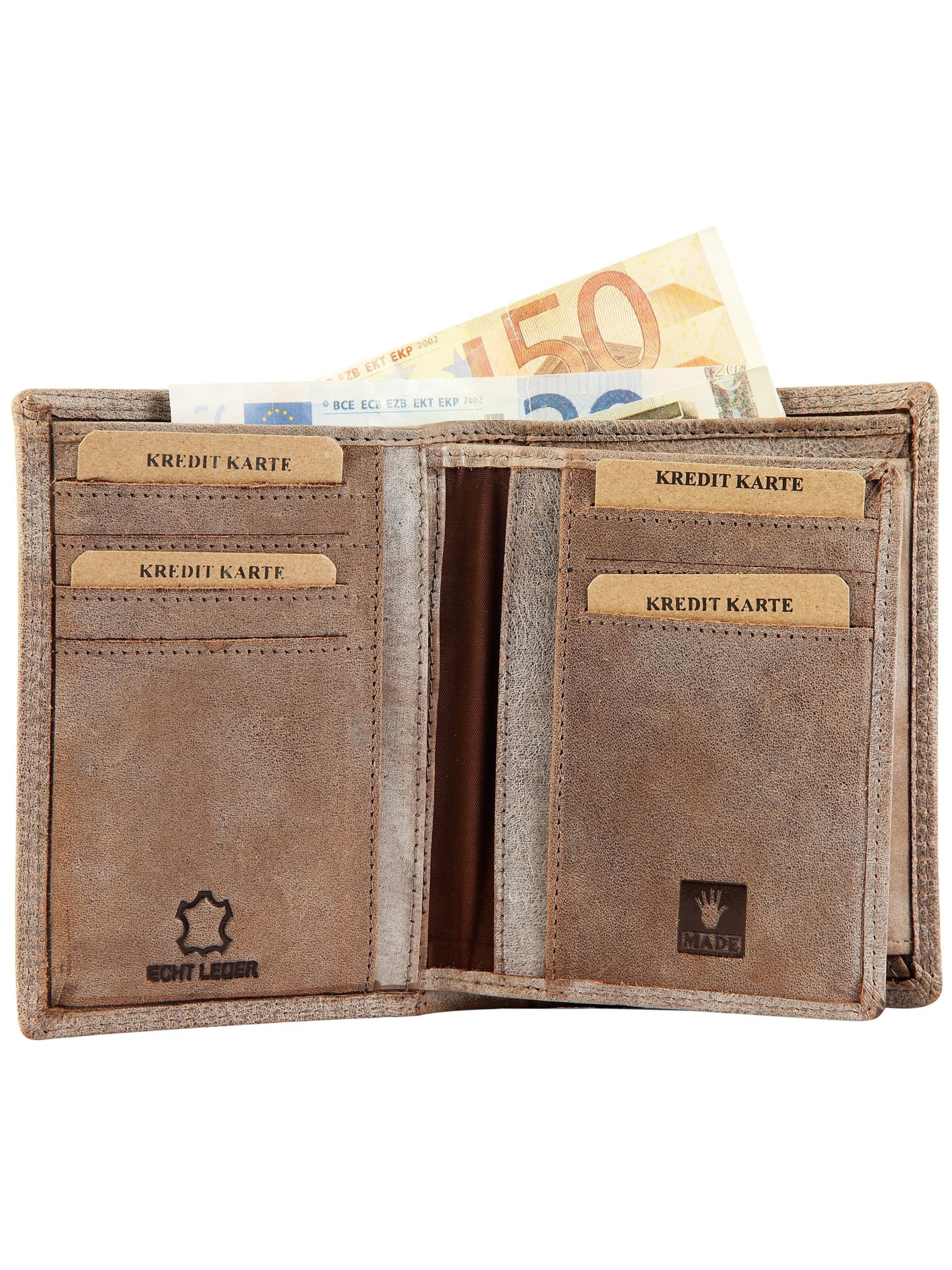 Raptor Wallet 'langlebig' in Grey
