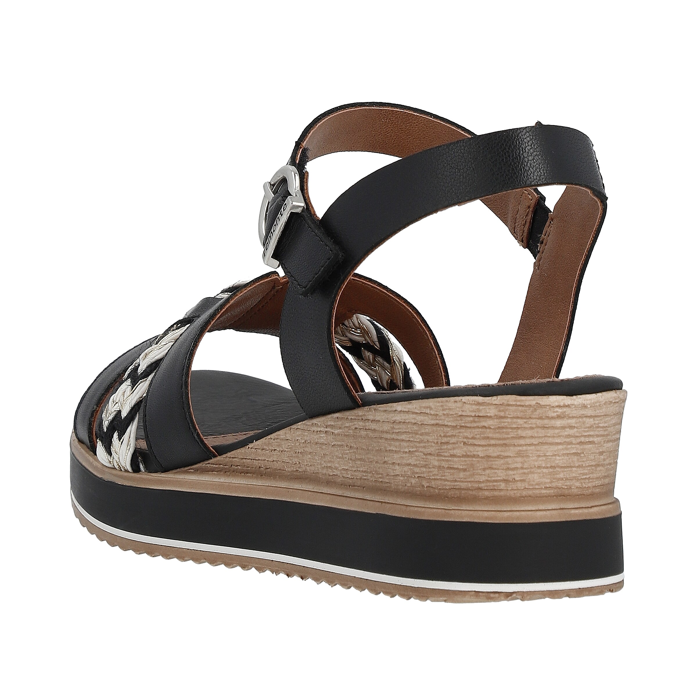 Sandales 'D6461' REMONTE en noir