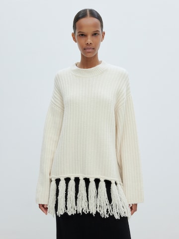 EDITED Sweater 'Narumol' in White: front