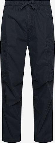 Superdry Cargo Pants in Blue: front