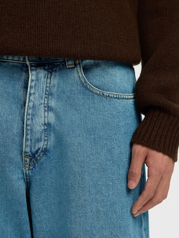 SELECTED Wide leg Jeans in Blauw