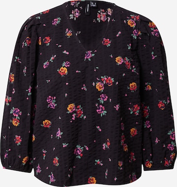 Camicia da donna 'DORES' di VERO MODA in nero: frontale