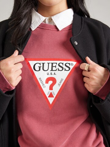 GUESS JEANS Tréning póló - piros