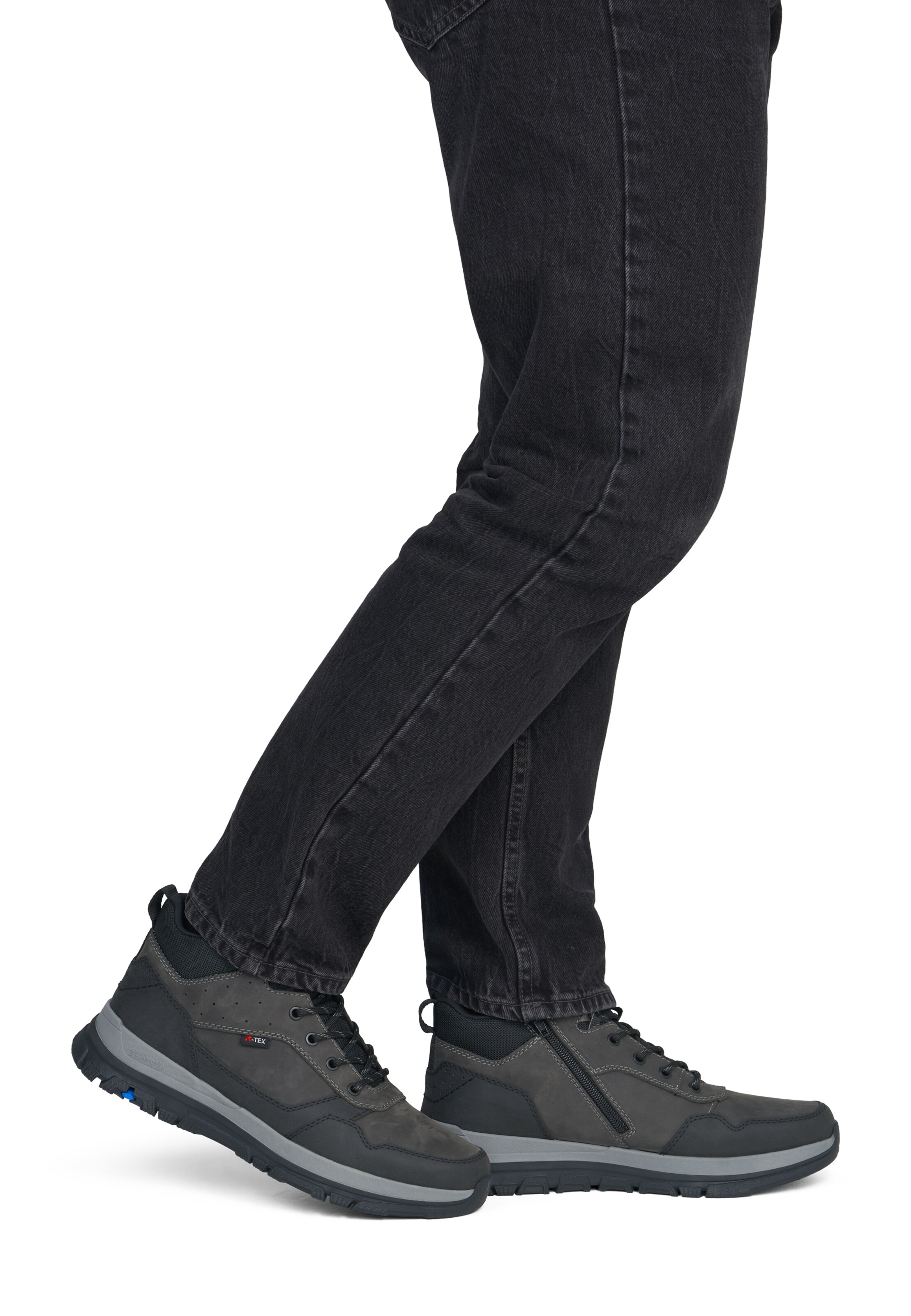 Rieker Schnürboots in Grau