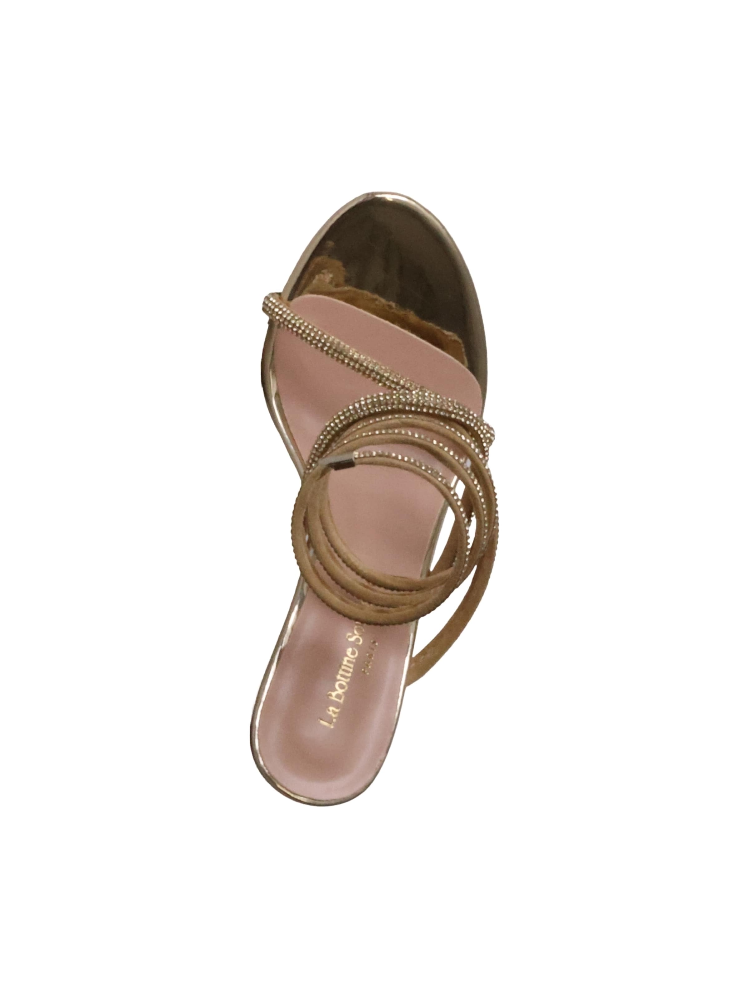 Super Mode Sandals in Gold