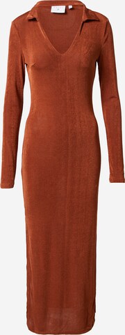 Robe Daisy Street en marron : devant