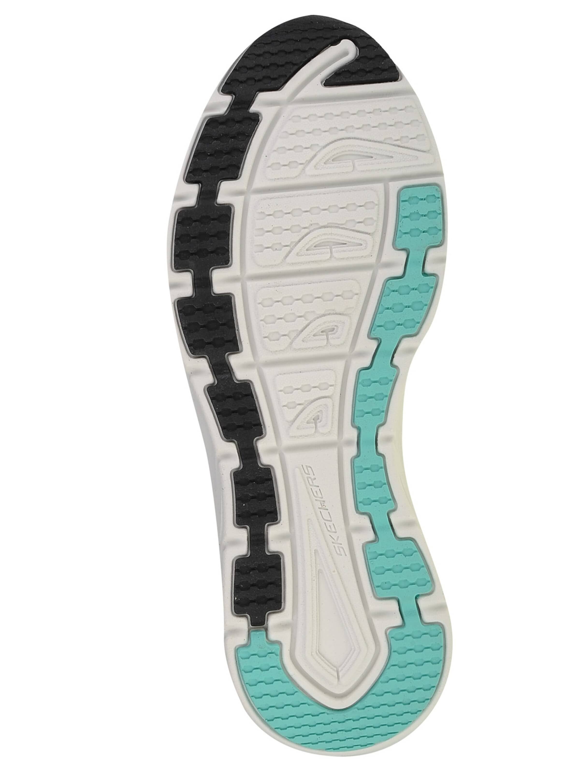Baskets basses 'Skechers Relaxed Fit: D'Lux Walker - Infinite Motion' SKECHERS en blanc