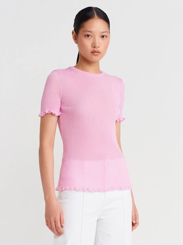 Dilvin Blouse 'Blusen' in Pink: front