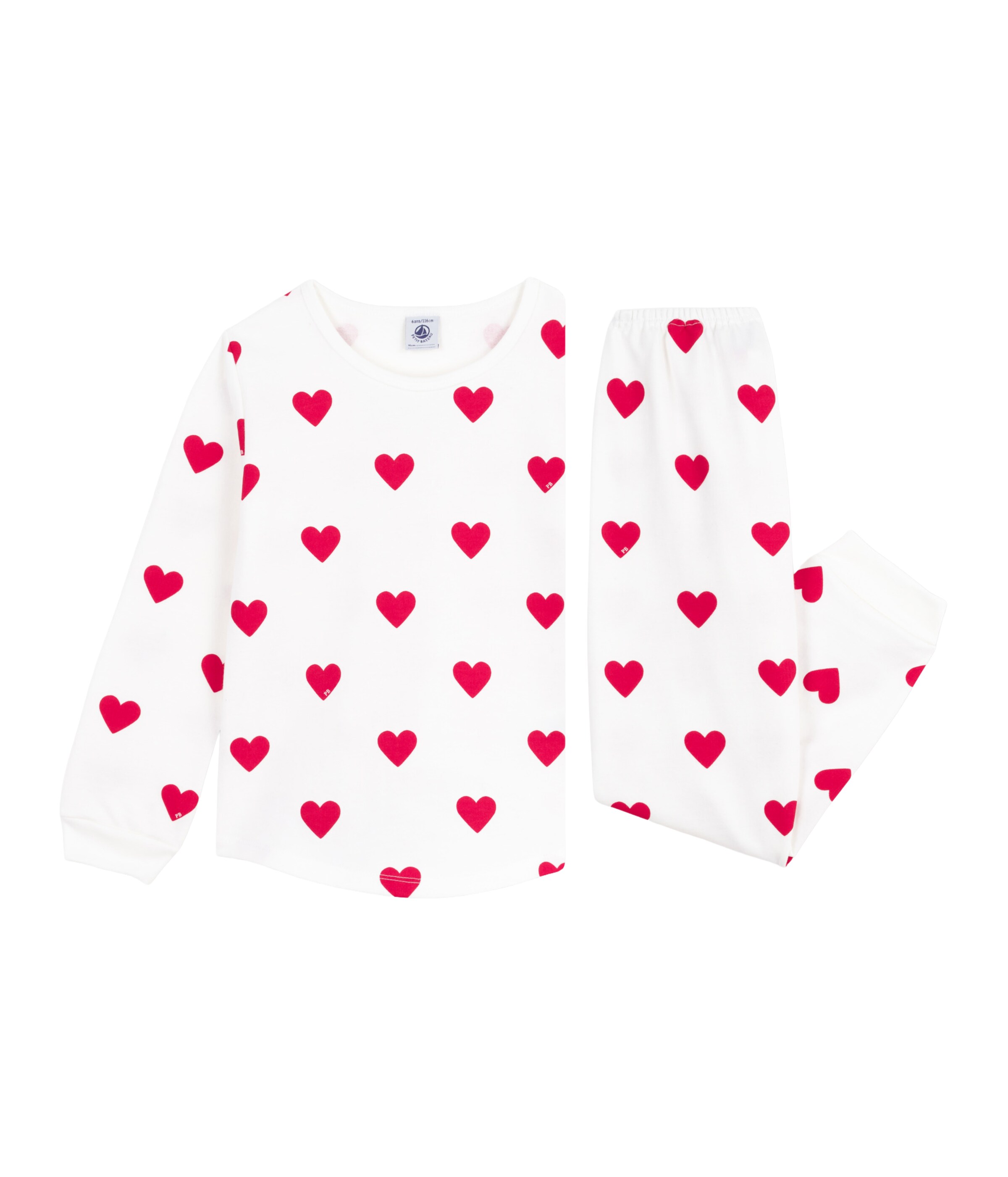 PETIT BATEAU Yöpuku värissä valkoinen