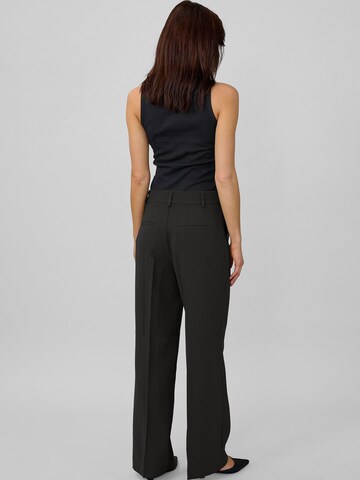 My Essential Wardrobe Loose fit Trousers with creases in Black