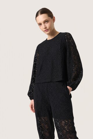 SOAKED IN LUXURY Bluse 'Henni' i sort: forside
