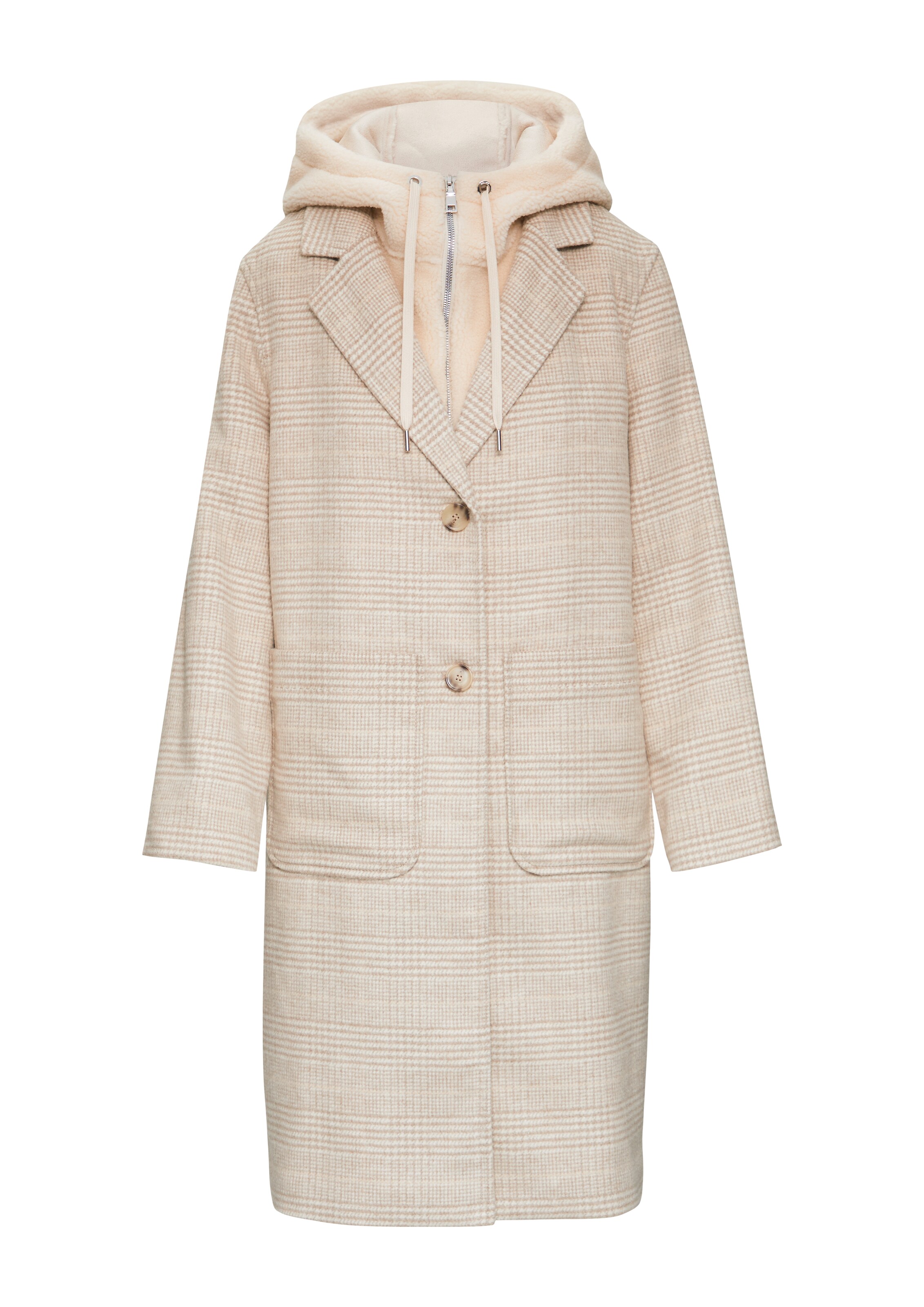 s.Oliver Tussenmantel in Blauw: voorkant