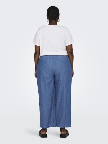 Regular Pantaloni de la ONLY Carmakoma pe albastru